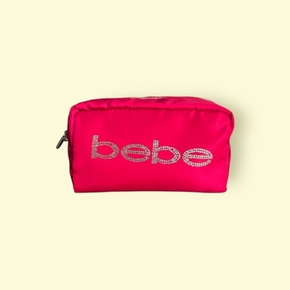 Bebe Y2k Pink Cosmetic Bag